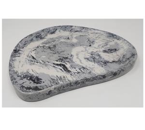 Plat de service unique en résine indienne polie fait à la main, bol décoratif durable et écologique pour les fêtes, passe au lave-vaisselle - Product Image 6