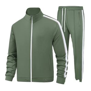 Survêtements de haute qualité en polaire pour hommes avec poche à manches survêtements respirants - Product Image 1