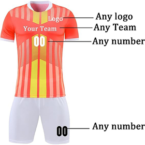 High Quality Wholesale Soccer Uniforms New Season <b>Model</b> Full Sublimation Breathable V-Neck Jersey for <b>Adults</b> Comfortable - Product Image 5