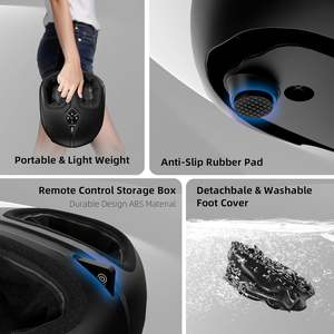 Masajeador de Pies para el Hogar y la Oficina, Máquina de Masaje de Pies Shiatsu con Amasamiento Profundo y Vibración, Dispositivo de Relajación de Pies con Calor - Product Image 5