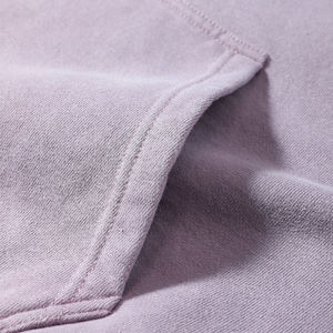 Sweat à capuche oversize pour femme avec poche kangourou, logo personnalisé, streetwear uni, en molleton, coton/polyester, pour l'hiver - Product Image 5