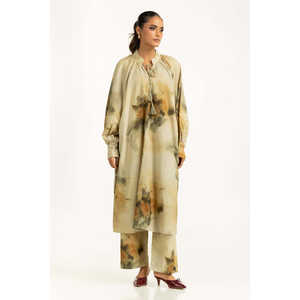 ชุดเซ็ตผ้าวิสโคสพิมพ์ลาย IUSTTS-1291 สไตล์โบฮีเมียนชิค ผ้าชีฟอง สำหรับฤดูใบไม้ผลิ/ฤดูร้อน - Product Image 3