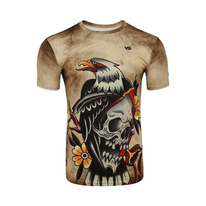 Chất lượng cao 100% polyester của nam giới quá khổ Top T-Shirts nhanh khô cho kho in kỹ thuật số thăng hoa - Product Image 6