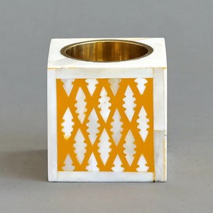 Ramadan indien spécial fait à la main mère perle Bakhoor encens tendance blanc os incrustation en bois carré bâton d'encens cadeau - Product Image 2