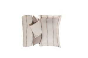 <b>Striped</b> Cotton <b>Bedding</b> <b>Set</b> 200TC Breathable Sheet & Pillowcase 4 pcs Simple Style All-Season Home Use - Product Image 2