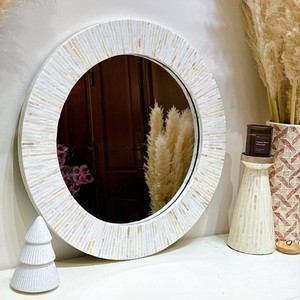 กระจกมุกสีชมพูน่ารักสำหรับตกแต่งห้อง - Product Image 4