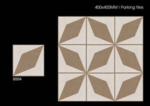 12mm épaisseur 40x40 isolation brique réfractaire Morbi tuiles anti-dérapant Parking Application Surface rustique pour extérieur lourd - Product Image 6