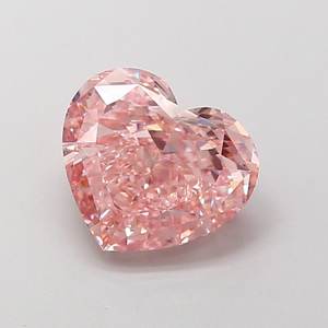 เพชรรูปหัวใจ 2.04 กะรัต VS1 สีชมพูเข้มแฟนซี เพาะเลี้ยงในห้องปฏิบัติการ - Product Image 1