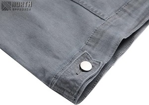 Veste en jean de haute qualité pour hommes, respirante et à séchage rapide, style décontracté, vente directe du fabricant pour l'hiver - Product Image 4