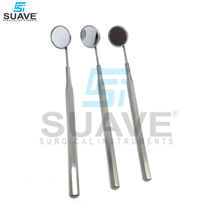 Instruments dentaires de poignée confortable de miroir dentaire de bouche orthodontique d'acier inoxydable par des INSTRUMENTS CHIRURGICAUX de SUAVE - Product Image 4