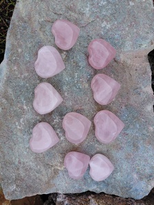 Wholesale Natural <b>Crystal</b> Heart High Quality Massage Stones DIY Palm Stone Decoration Love Theme Real Gemstone hand carved heart - Product Image 5