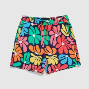 Pantalones cortos de baño para hombre de alto rendimiento con cómodos bolsillos en la cintura y tela transpirable de secado rápido para deportes acuáticos al aire libre - Product Image 3