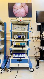 รถเข็นผ่าตัดผ่านกล้องของคาร่าพร้อมกับเครื่องจักรอุปกรณ์ทางการแพทย์ผ่าตัด - Product Image 3