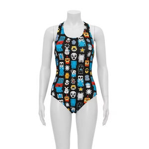 Waterproof Spandex Nylon <b>Swimwear</b> Quick Dry Elastic Fabric <b>UV</b> Resistant Sports Beachwear for Men Women Custom Printing Use - Product Image 3