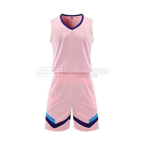 Uniforme de basket-ball imprimé par sublimation sur mesure OEM, fabriqué avec un tissu en maille 100% polyester respirant et à séchage rapide - Product Image 1