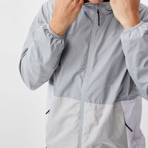 Chaqueta Cortavientos de Invierno para Hombre al por Mayor con Logotipo Personalizado, Chaqueta Gruesa con Bolsillos con Cremallera para Senderismo - Product Image 5