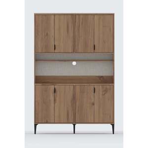 Cuisine Moderne Harmony Maxi 8 Kapakl Wood Kahve Kesi avec structure en contreplaqué - Product Image 2