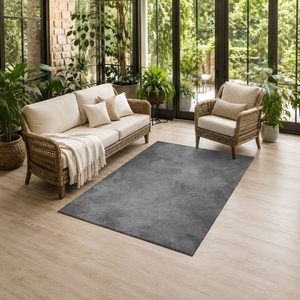 Tapis RUGS DEPOT LXDP-0440, vente en gros, gris anthracite, tapis traditionnel oriental imprimé numériquement, lavable en machine, chenille, antidérapant - Product Image 6