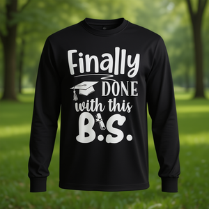 Finalmente ho finito con questa maglietta a maniche lunghe per la laurea. - Product Image 3