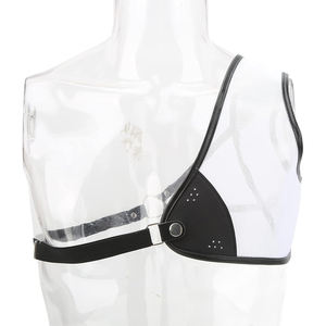 Tir à l'arc protecteur de poitrine tir formation protecteur de poitrine maille avec cuir de vache tir à l'arc protecteur de poitrine - Product Image 4