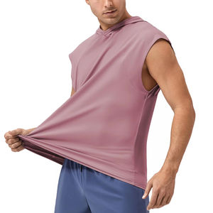 Chalecos Deportivos Personalizados sin Mangas para Hombre, Nuevo Estilo, Sudadera con Capucha, Material Transpirable - Product Image 1