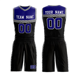 2025 personnalisé adulte basket-ball uniforme ensemble respirant séchage rapide 2 pièces réversible cousu maillot Shorts imprimé Techniques 100% - Product Image 5