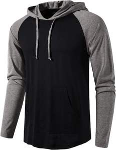 Vente en gros de pulls à capuche pour hommes en jacquard à carreaux à manches longues avec cordon de serrage Hipster sweats à capuche décontractés de qualité supérieure - Product Image 1