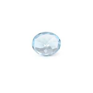 Topaze bleue ciel de 5,56 carats, pierre précieuse naturelle de quartz facettée, calibrée, coupes ovale, carrée, poire, marquise, haute qualité, polie - Product Image 2