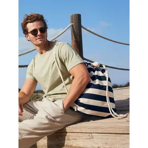 Custom Nautical Gymsac Promotional <b>Backpacks</b> for Merchandising - Product Image 3