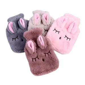Lapin Plush Hot Water <b>Bottle</b> Thermal Bag Soft Reusable PVC and Flannel Material for <b>Warming</b> up - Product Image 1