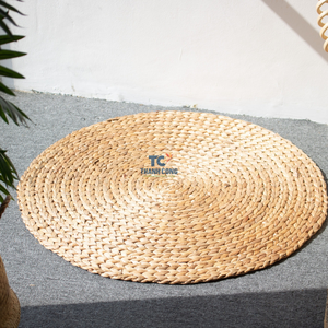 Handmade Natural Seagrass <b>Rug</b> Best Seller Wholesale <b>White</b> Braided Pattern for Home Decoration plush pile height from Vietnam - Product Image 5