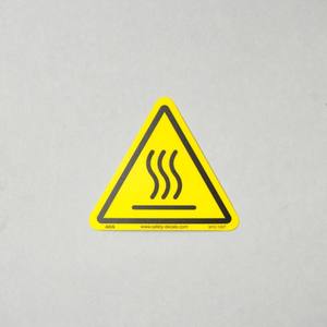 Etiqueta Adhesiva de Advertencia de Superficie Caliente, Resistente al Calor y a los Arañazos, Etiqueta de Seguridad para Maquinaria Industrial - Product Image 4