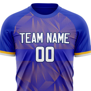 Camiseta de fútbol de nueva temporada personalizada de la mejor calidad, ropa deportiva de tela de poliéster ligera, camisetas para hombres disponibles en todas las impresiones - Product Image 2