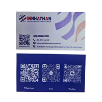 Imprimante de cartes de visite taille personnalisée avec service OEM intelligent bon prix impression offset fabriqué au Vietnam en utilisant du papier d'art