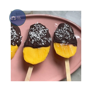 สินค้าขายดี มะม่วงอบแห้งเคลือบช็อกโกแลต รสหวานธรรมชาติ ขนมผลไม้แบบเป็นแพ็คใหญ่ ยั่งยืนได้ - Product Image 1