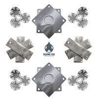 Pièces de tôle découpées au laser CNC personnalisées pour systèmes d'automatisation, machines industrielles et assemblage d'armoires de commande