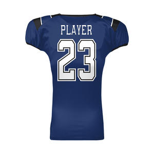 Camiseta de fútbol americano personalizada de fábrica de Pakistán para hombre, transpirable de alta intensidad con técnicas impresas de manga corta - Product Image 4