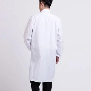 Costume de déguisement d'école de scientifique d'hôpital de docteur de manteau de laboratoire nouvellement blanc pour des étudiants adultes - Product Image 4