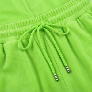 Conjunto de Dos Piezas de Sudadera con Capucha para Mujer al por Mayor, Chándal de Terciopelo de Alta Calidad, Conjunto Deportivo Suave y Transpirable para Mujer, Chándal Informal de Terciopelo - Product Image 5