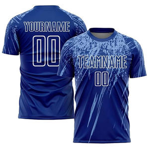 Nuevo uniforme de fútbol OEM de alta calidad para hombres 100% poliéster Nuevo diseño personalizado y logotipos sportwear Equipo de fútbol conjunto completo - Product Image 6