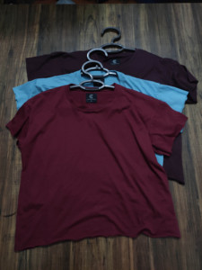 Proshah Boxy เสื้อยืดผู้หญิง,เสื้อยืดสตรีสีโรสโกลด์พีชผ้าฝ้ายความยาวปานกลาง100% - Product Image 4