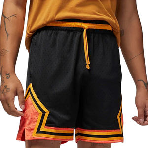 Pantalones Cortos Deportivos Holgados con Cintura Elástica y Cordón para Hombre, para Fútbol y Baloncesto, 100% Poliéster - Product Image 1