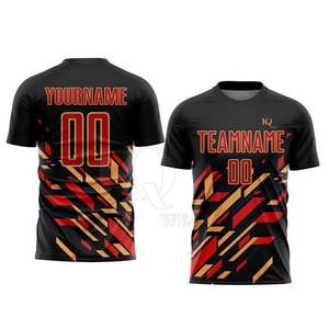Maillot de match personnalisé par sublimation, conçu pour un confort optimal, respirant, tissu à séchage rapide pour les entraînements, les matchs et les équipes professionnelles - Product Image 6