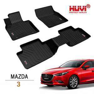พรมปูพื้นรถยนต์กันน้ำ ทำความสะอาดง่าย ราคาส่ง คุณภาพเยี่ยม แบบ OEM สำหรับรถยนต์ MAZDA 3 เวียดนาม - Product Image 2