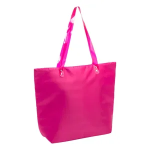Sac de plage transparent Nadra personnalisable pour le merchandising promotionnel - Product Image 1
