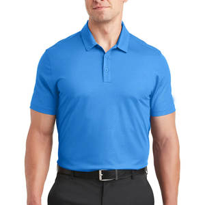 Polo de solapa de golf liso de manga corta con cuello redondo de alta calidad para hombre - Product Image 4