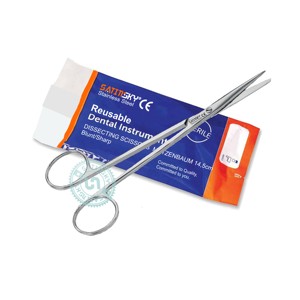 Ciseaux Metzenbaum-Fino Straight Blunt/Blunt 14.5cm Ciseaux en acier inoxydable Fabriqué en AISI 420 - Product Image 4