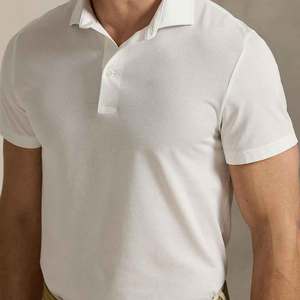Polo de golf con cuello de hoja para hombre, elegante ajuste moderno con tela transpirable de secado rápido para torneos y ropa informal - Product Image 5