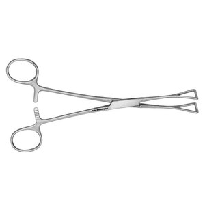 Pinzas Intestinales Collin Duval de Acero Inoxidable con Anillo de Agarre, 15 mm, 8 Pulgadas, Mandíbulas Rectas y Anchas - Product Image 4