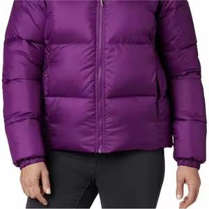 แจ็กเก็ตแบบบอมเบอร์ของผู้หญิงผ้าไนลอนย้อมสีล้วนสีพื้นเทรนด์ใหม่สำหรับฤดูใบไม้ร่วง/ฤดูหนาวแบบ2026 - Product Image 3